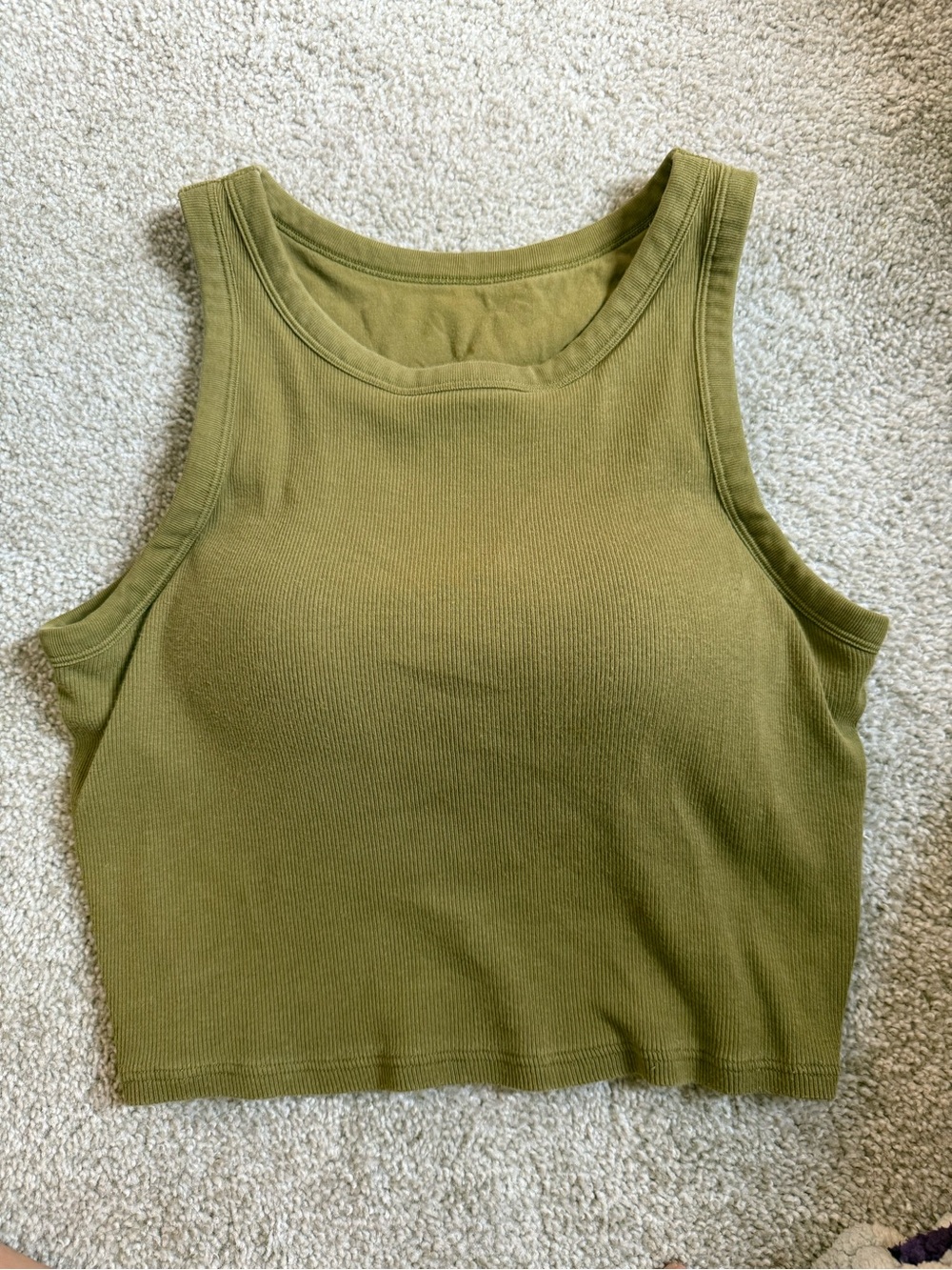 Uniqlo / Ribbed Cropped Bra Top
